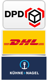 DPD, KÃ¼hne+Nagel, DHL